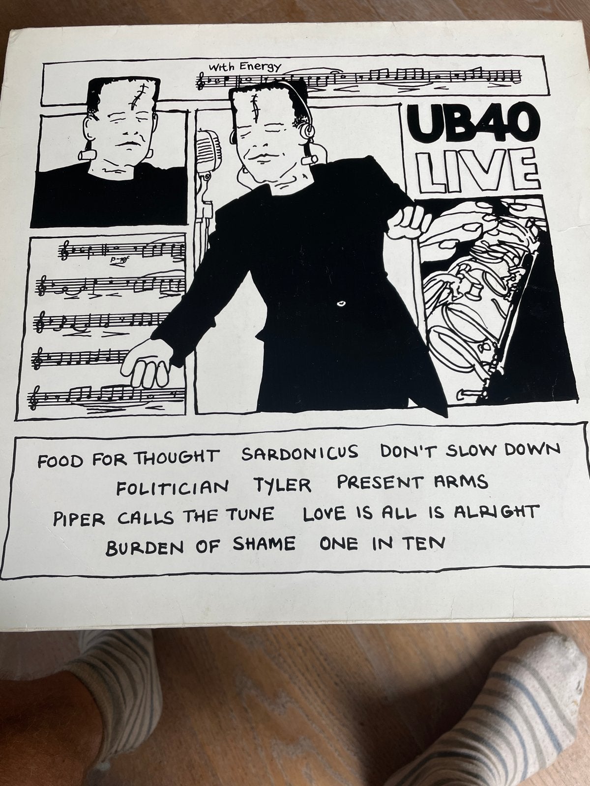 UB40 - Live LP (1982) - Reggae/Pop Vinyl, Ophalen of Verzenden, Gebruikt, 12 inch, LP