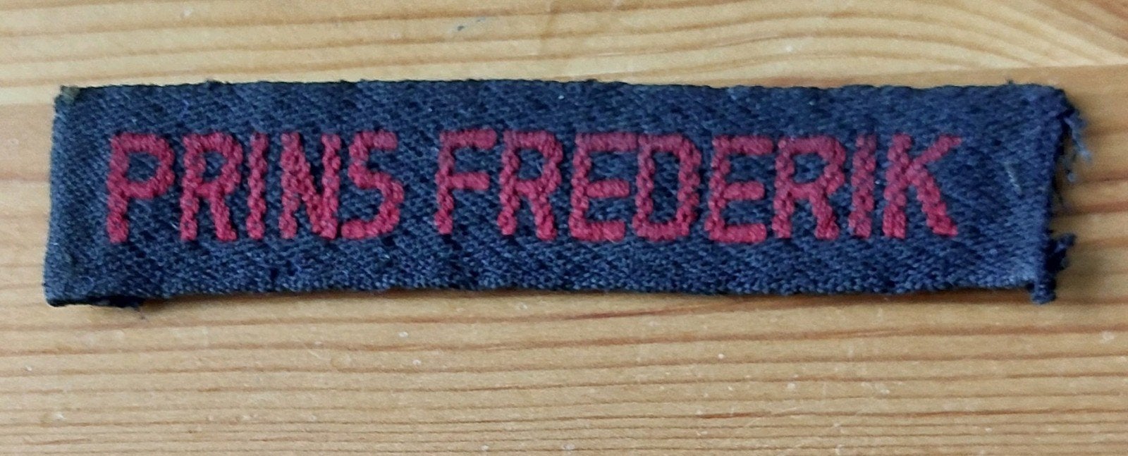 Naamlint Prins Frederik, Ophalen of Verzenden, Landmacht, Nederland, Embleem of Badge