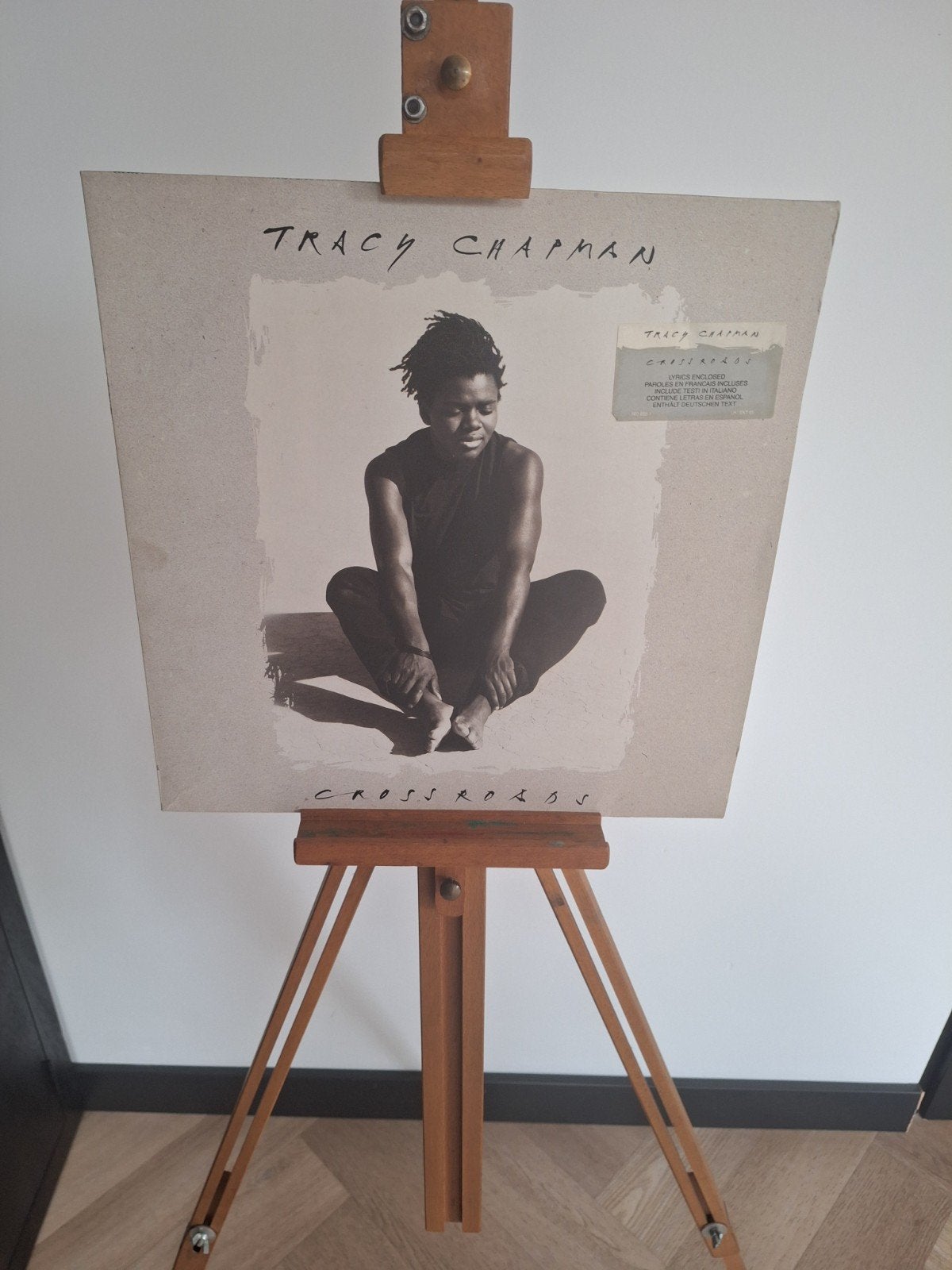 Tracy Chapman - Crossroads LP (1989) met originele inlay, LP, Gebruikt, Inclusief insert, Ophalen of Verzenden