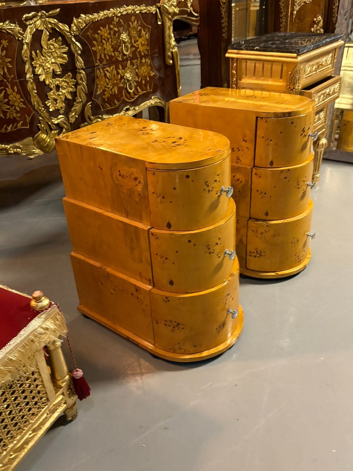 Barok vitrine, Antiek en Kunst, Antiek | Meubels | Stoelen en Banken, Ophalen of Verzenden