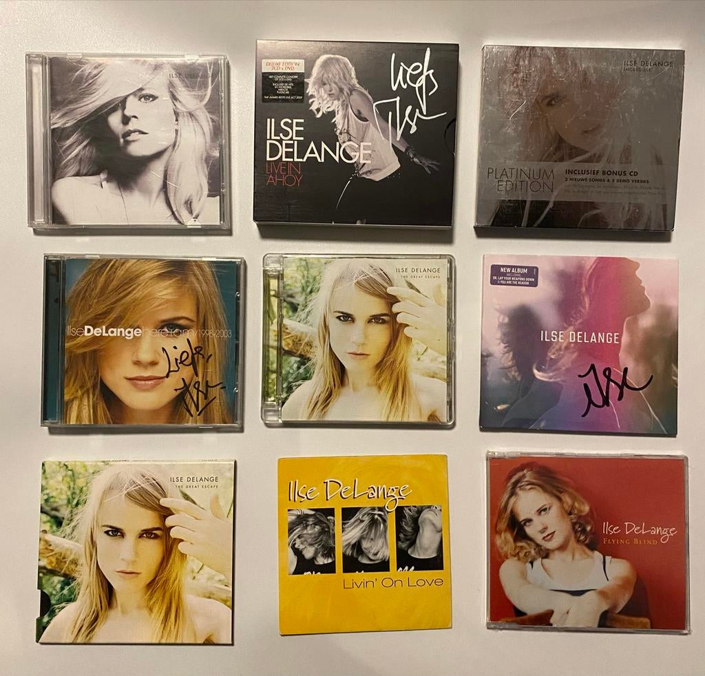 Ilse DeLange CD albums handtekening Ilse de Lange country, Ophalen of Verzenden, 2000 - 2009, Zo goed als nieuw, Boxset