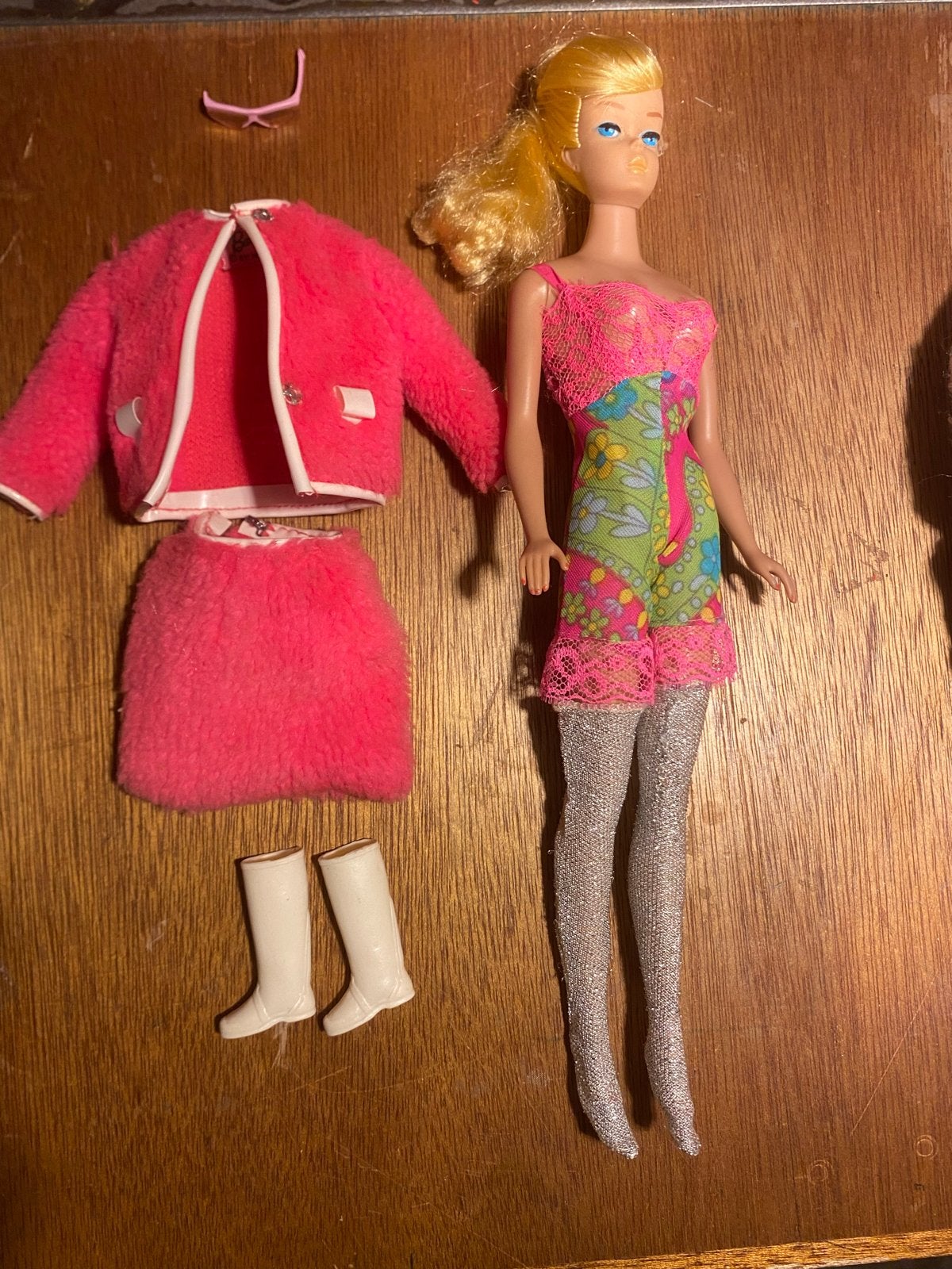 Vintage Swirl Barbie #1821 Underliners SNUG FUZZ #1813, Ophalen of Verzenden, Gebruikt, Fashion Doll