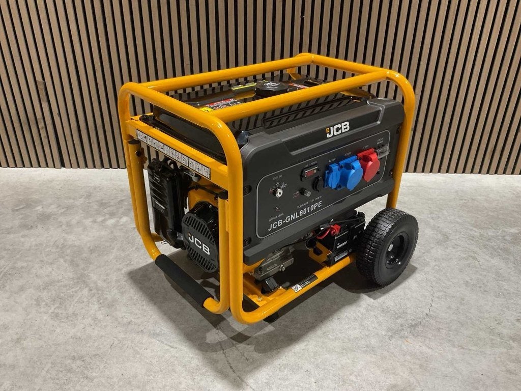 JCB GNL8010PE Aggregaat / Stroomgenerator Nieuw‼️, Ophalen, Elektrisch startend, Benzine, Nieuw