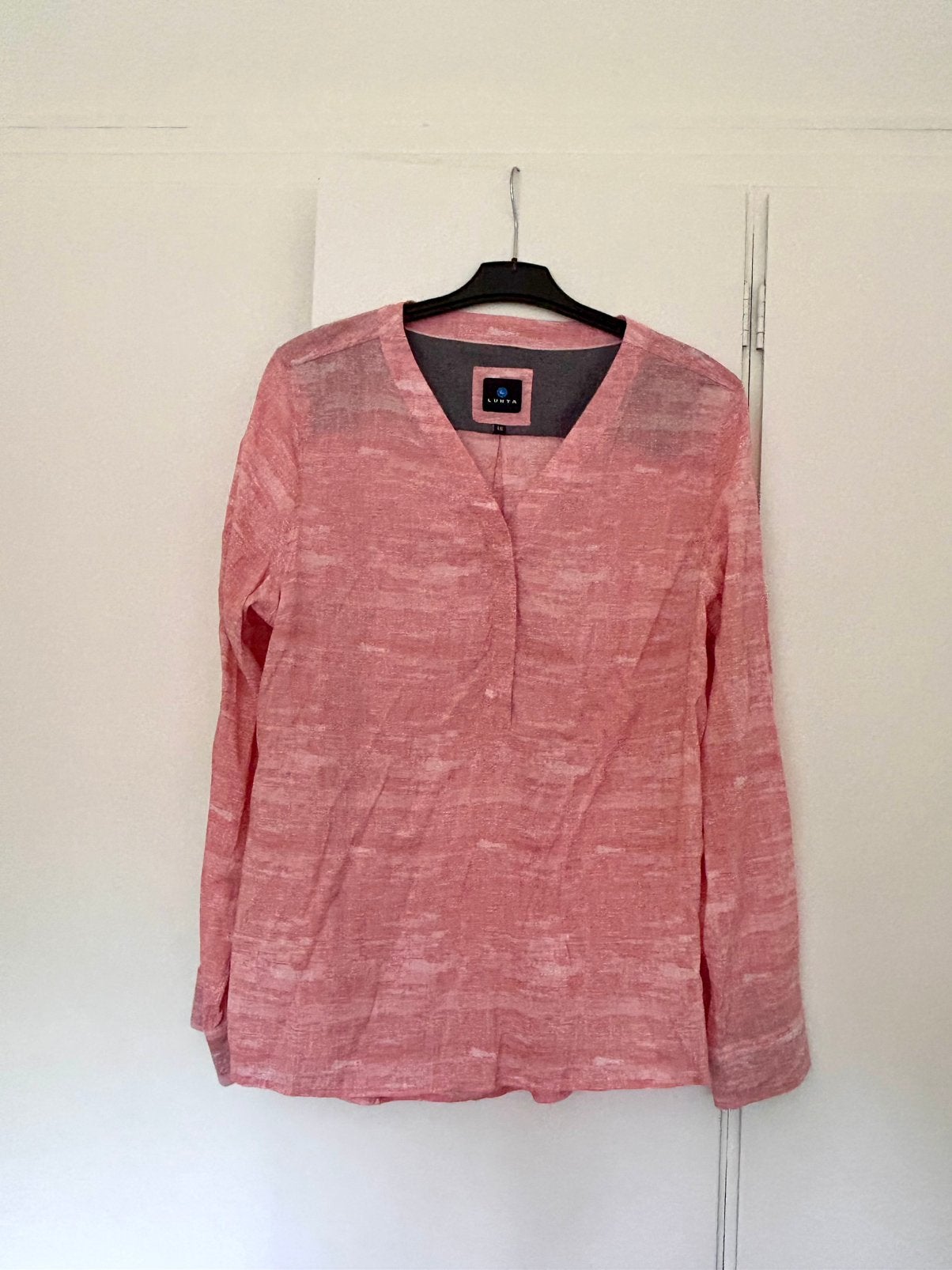 Outdoor blouse van Lutha maat 48, Ophalen of Verzenden, Zo goed als nieuw, Maat 46/48 (XL) of groter, Roze