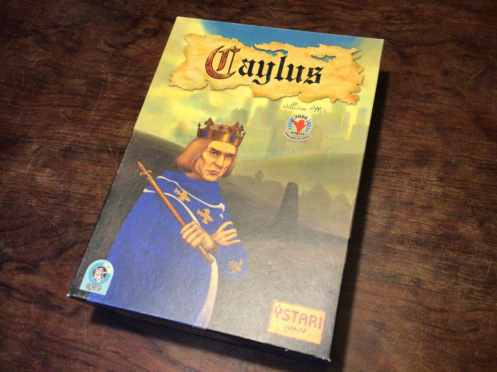 Caylus bordspel, Ophalen, Gebruikt