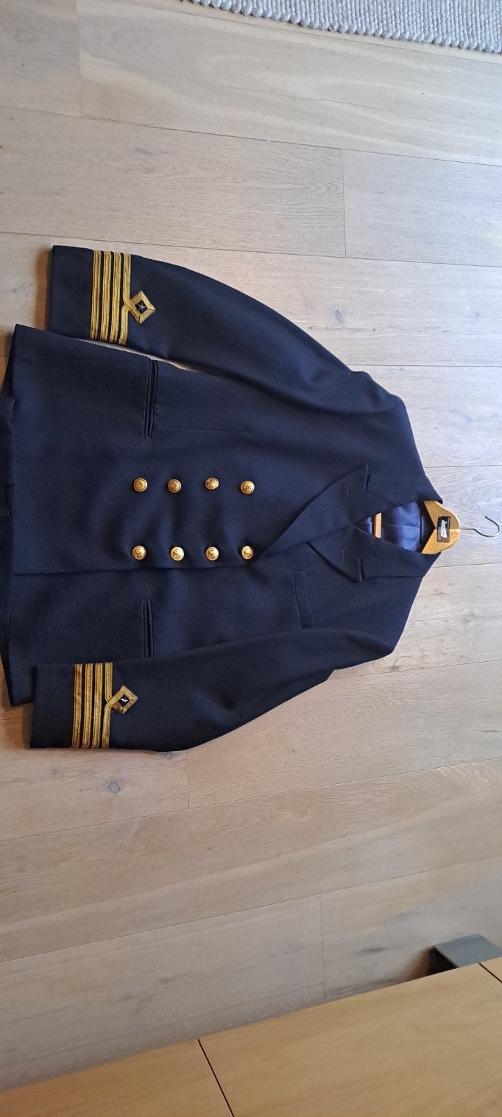 Vintage Marine Uniform Pak - Burton Tailored, Blauw, Overige maten, Ophalen of Verzenden, Zo goed als nieuw