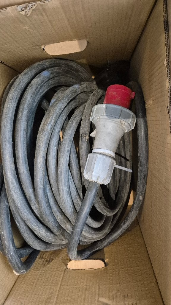 63A kabel 25 meter 10mm2, Overige merken, Gebruikt, Verzenden, Nvt