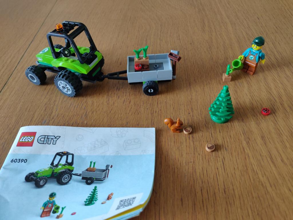 Lego 60390 Tractor, City, Lego, Ophalen of Verzenden, Complete set