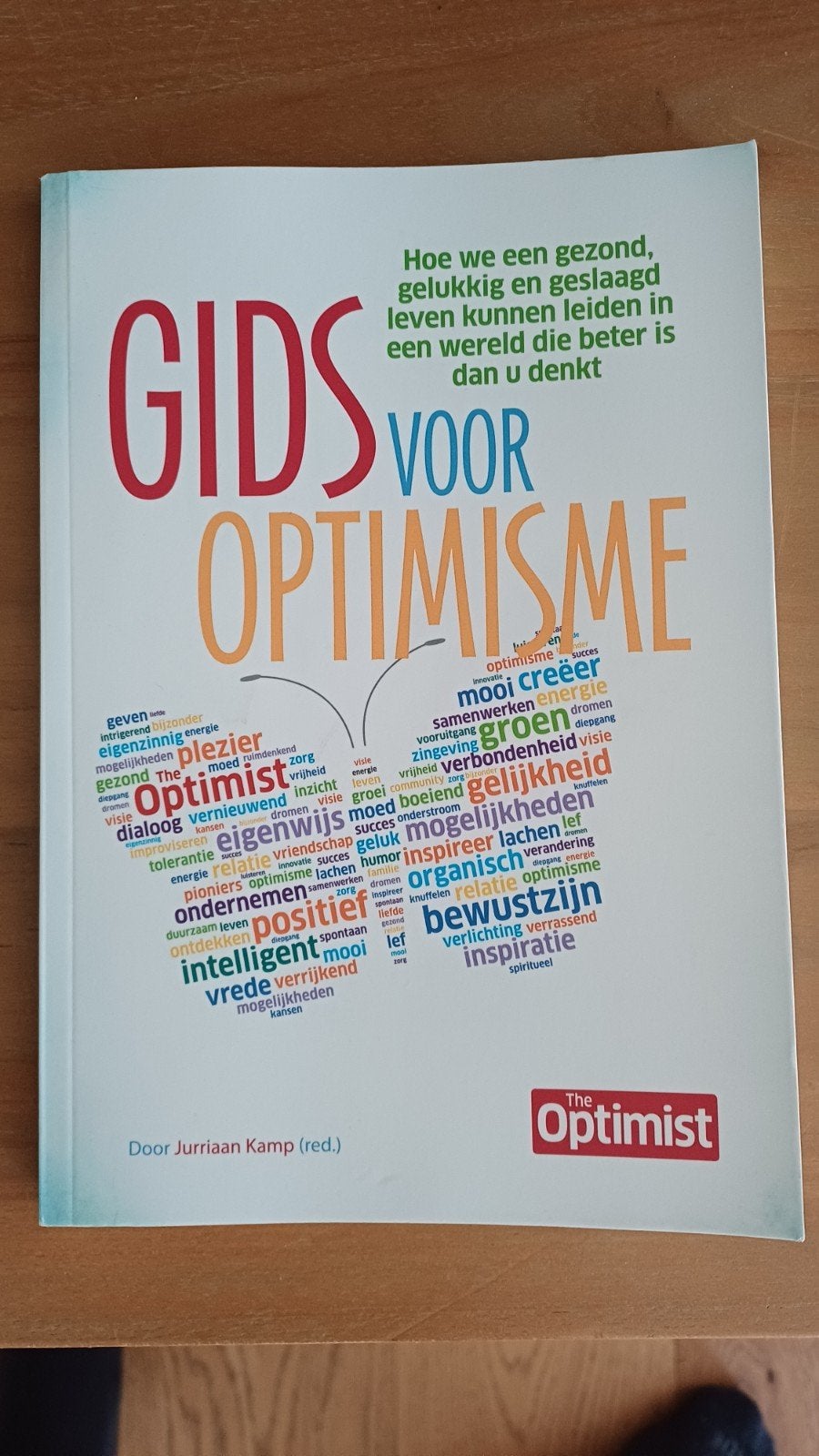 Gids voor optimisme., Boeken, Ophalen of Verzenden, Gelezen
