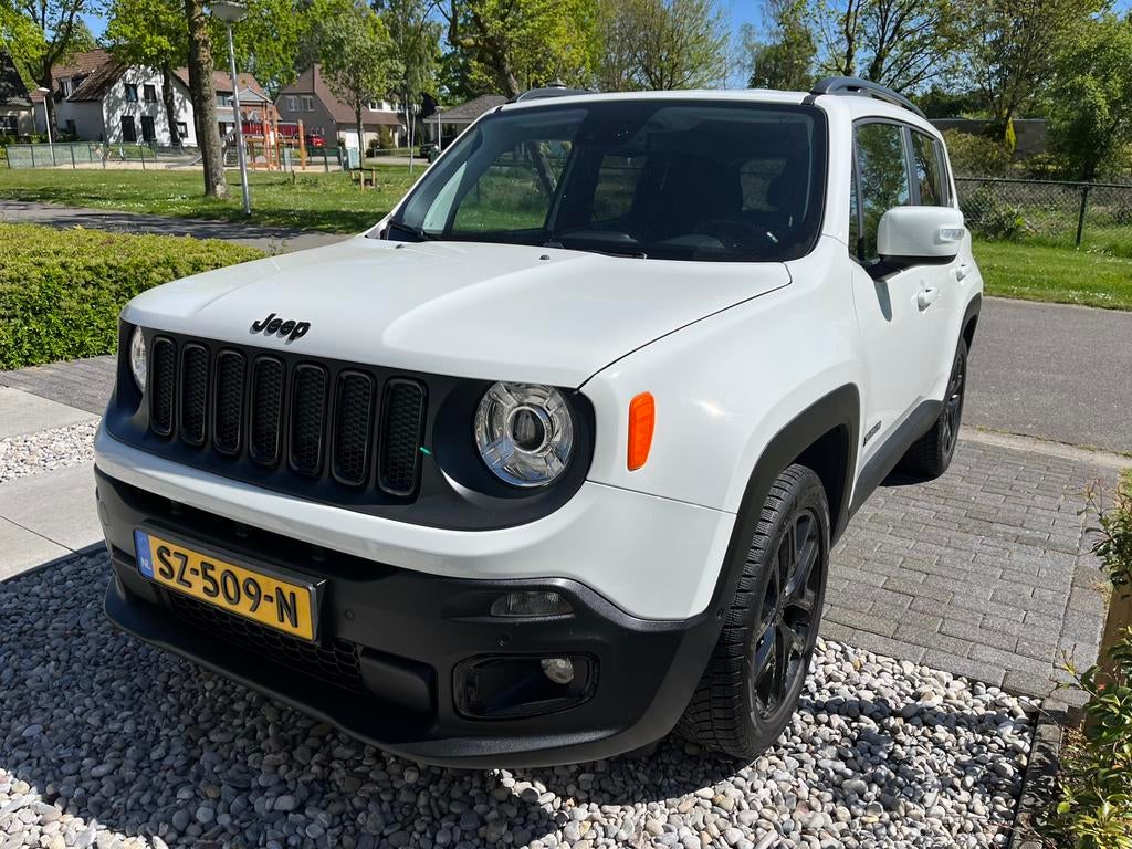 Jeep Renegade 1.4 Multiair Turbo 103KW 2WD AUT 2018 Wit, Auto's, Jeep, Stof, 4 cilinders, Wit, Origineel Nederlands