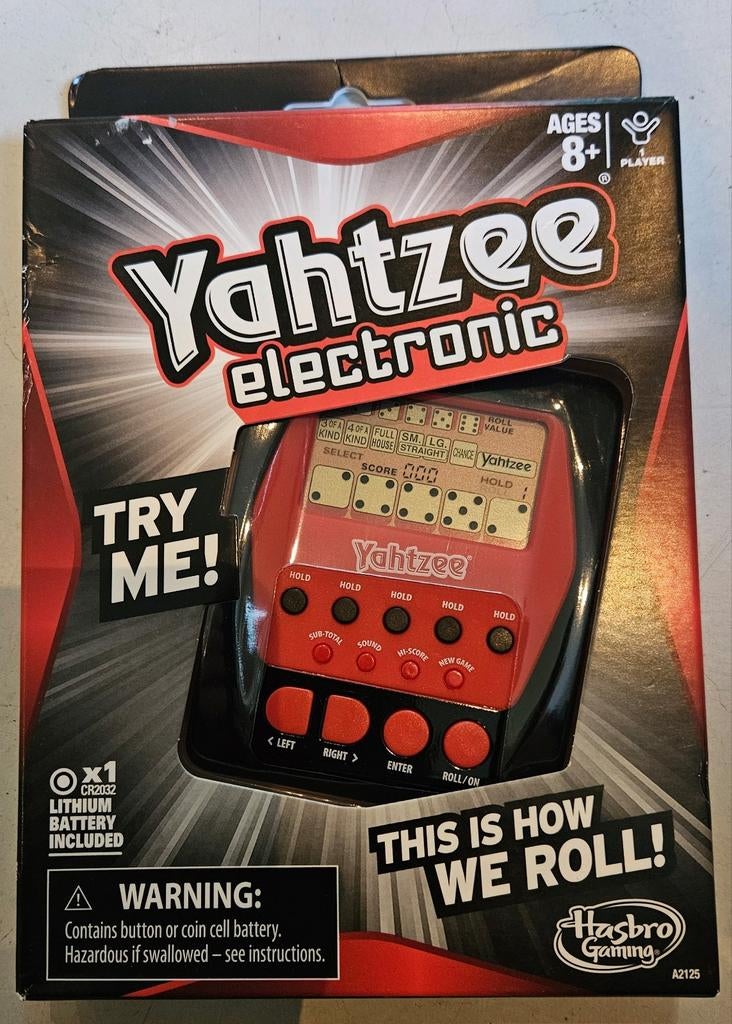 Yahtzee, Hobby en Vrije tijd, Gezelschapsspellen | Bordspellen, Een of twee spelers, Nieuw, Ophalen of Verzenden, Hasbro Gaming