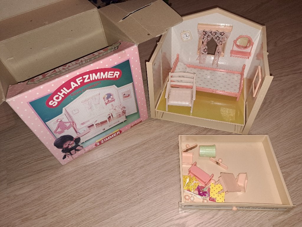 Monchichi slaapkamer 1974, Verzamelen, Ophalen of Verzenden, Gebruikt