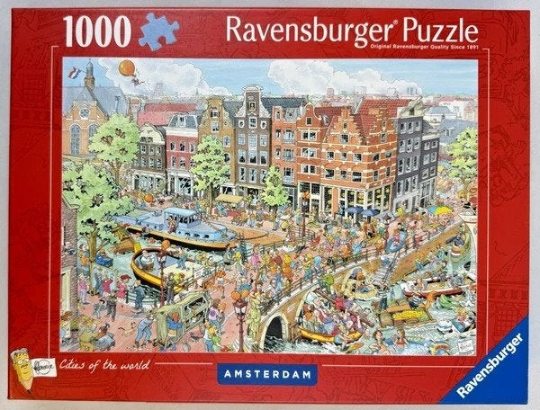 Ravensburger Puzzel Amsterdam 1000 Fleroux Cities of World