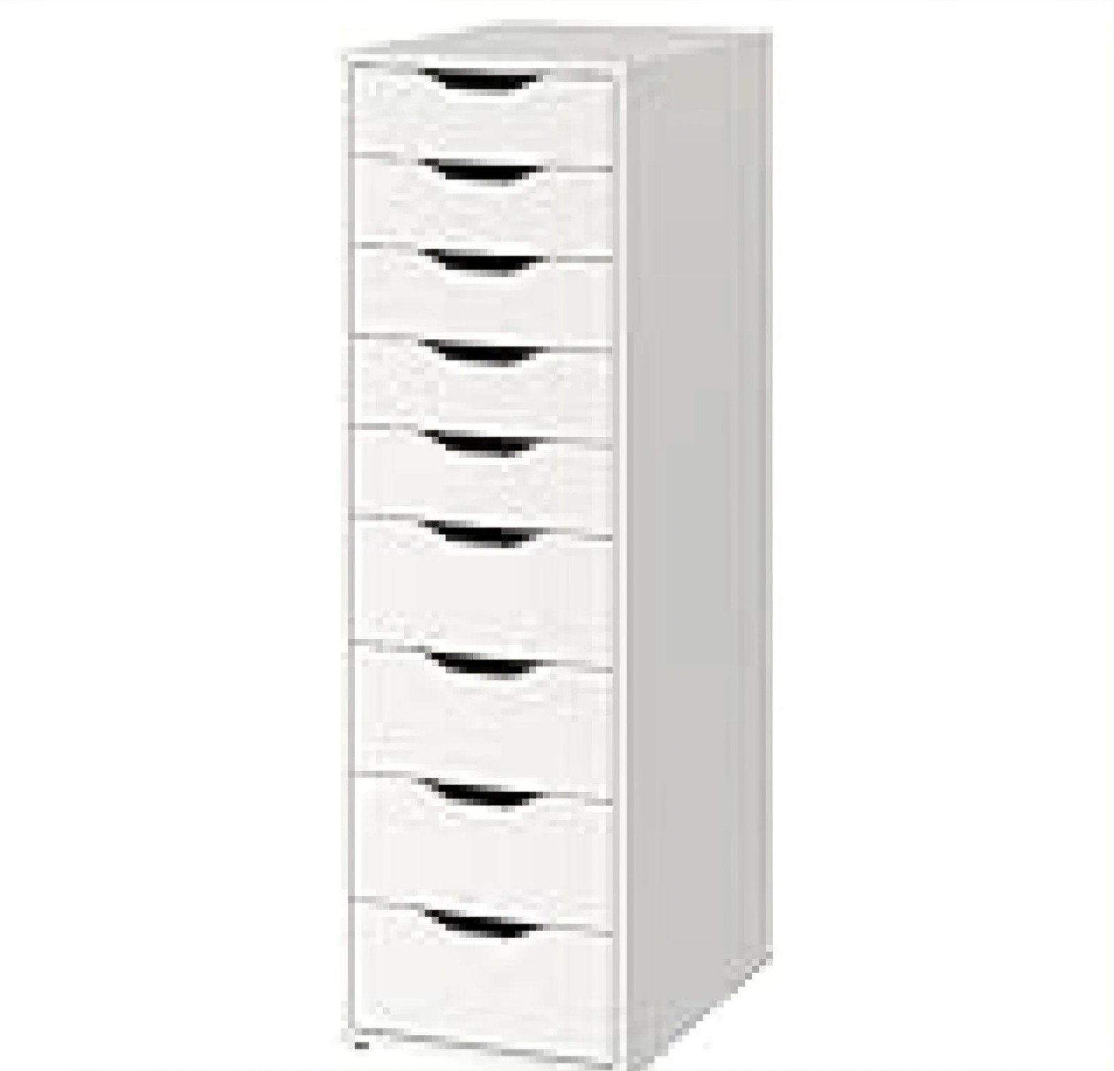 IKEA ALEX LADENKAST WIT als nieuw!, Huis en Inrichting, Kasten | Ladekasten, Ophalen, Minder dan 50 cm, 5 laden of meer, Zo goed als nieuw