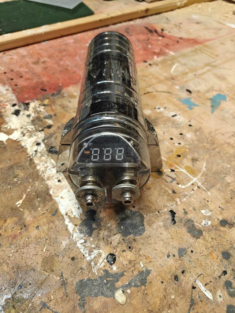 Condensator auto audio 12 V, Ophalen of Verzenden, Gebruikt