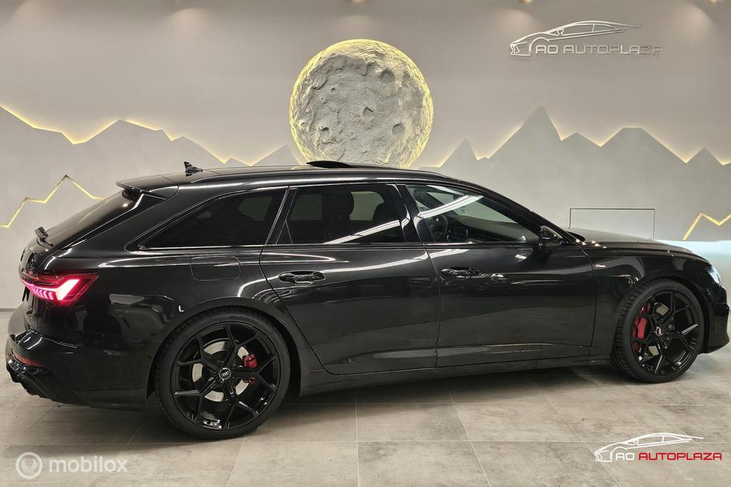 Audi A6 Avant 55 TFSI e quattro Competition Panorama/360/RS6, Automaat, Zwart, 4 cilinders, Hybride Elektrisch/Benzine