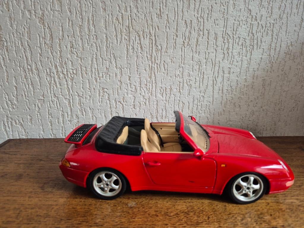 Porsche Carrera 911 - Bburago, Ophalen of Verzenden, Zo goed als nieuw, Auto, Bburago