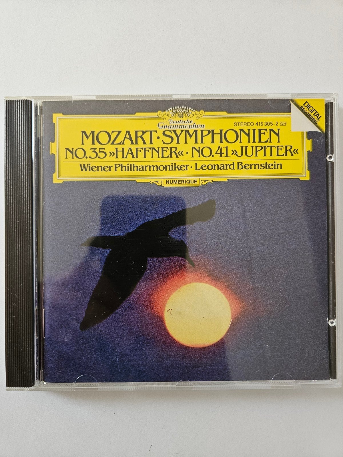 Mozart: Symfonieën 35 "Haffner" & 41 "Jupiter" - Bernstein C, Ophalen of Verzenden, Classicisme, Zo goed als nieuw, Orkest of Ballet