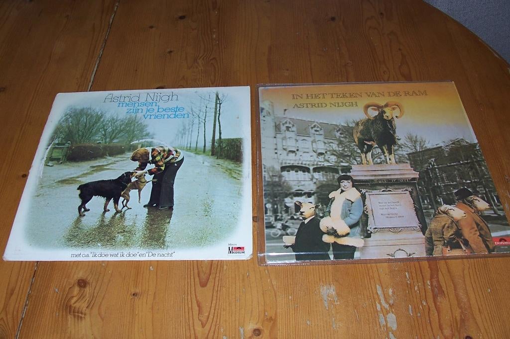 Astrid Nijgh 2 lp's, Cd's en Dvd's, Vinyl | Nederlandstalig, Gebruikt, Ophalen of Verzenden, Levenslied of Smartlap, 12 inch