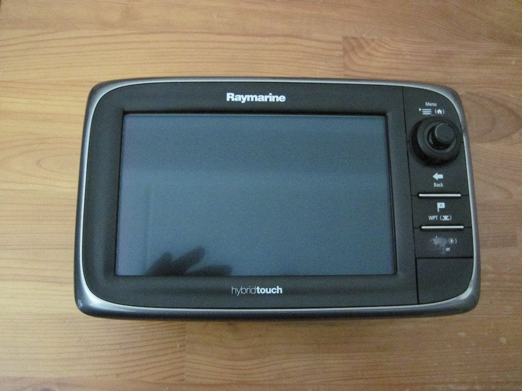 Raymarine E7d, Ophalen, Gebruikt, Kaartplotter of Fish Finder