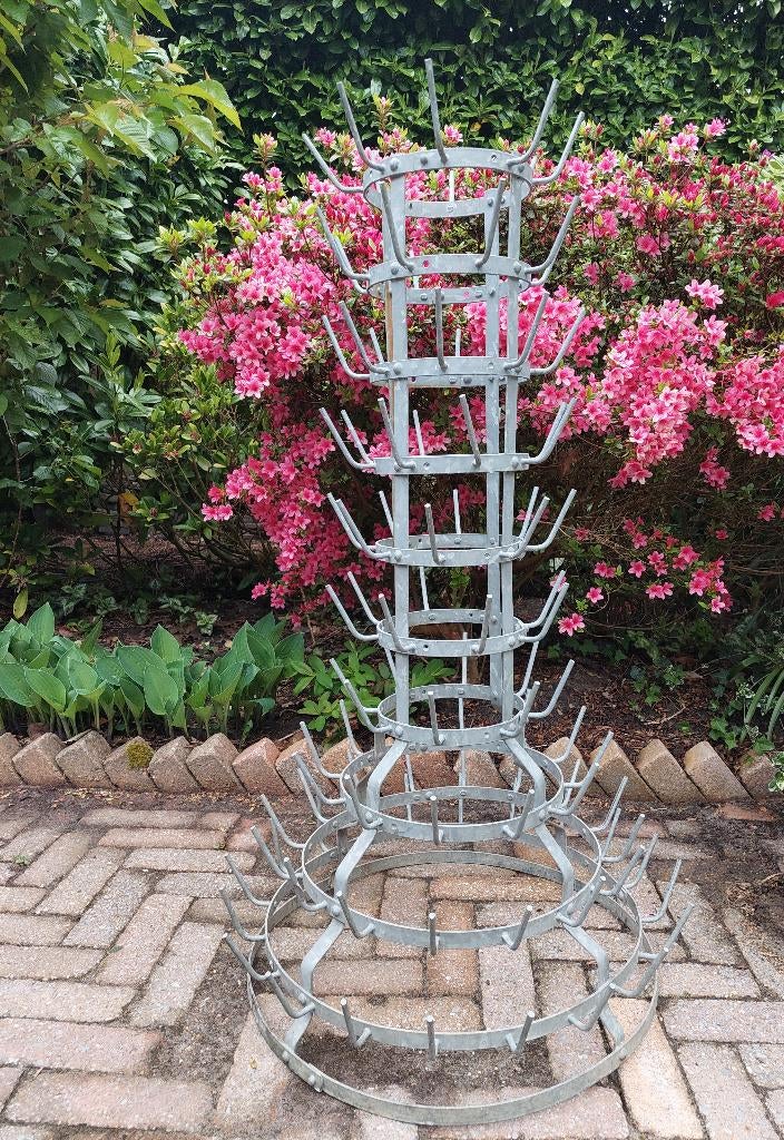 Flessenrek / Pinnenrek #1 BLOSSOM BROCANTE, Antiek en Kunst, Curiosa en Brocante, Ophalen of Verzenden