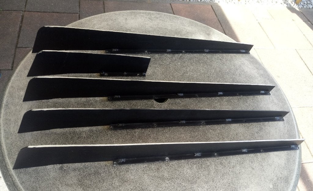 DIFFUSER FIN SET FOR 2009-2016 NISSAN GT-R R35, Ophalen of Verzenden