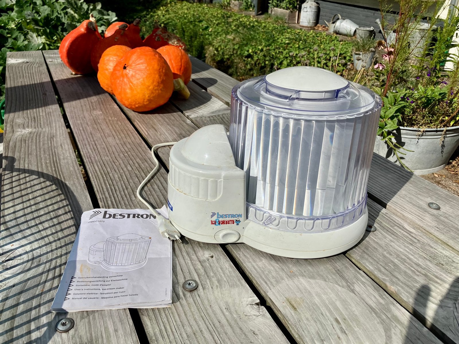 Bestron ijsmachine, Ophalen of Verzenden, Gebruikt, Koelelement