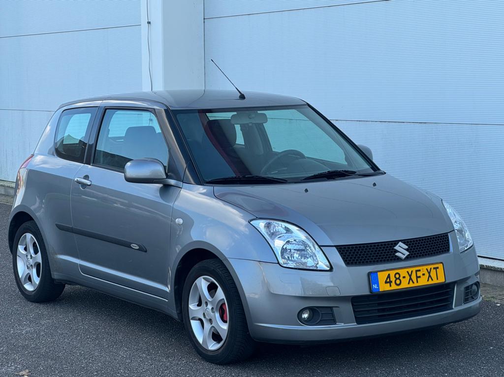 Suzuki Swift 1.3 Exclusive 92pk 2007 Airco Apk 4-12-2026, Stof, Swift, Origineel Nederlands, Bedrijf