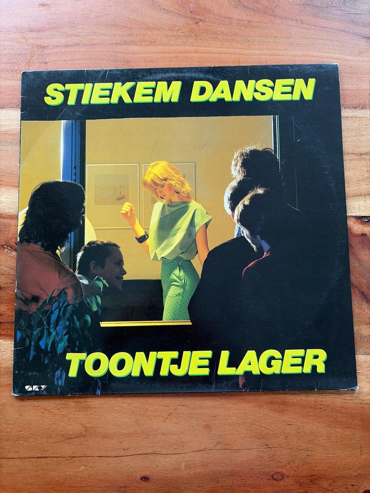 Toontje Lager - Stiekem Dansen LP (Pop, New Wave), LP, Gebruikt, Pop, Ophalen of Verzenden
