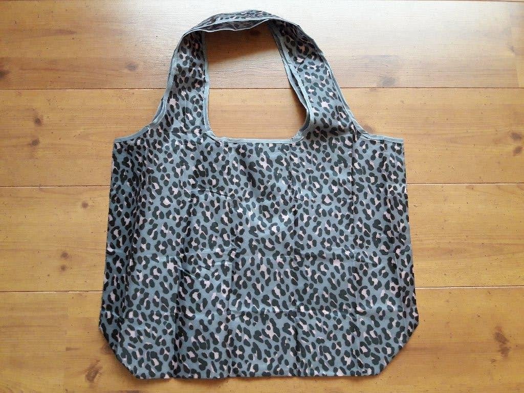 grote stoffen herbruikbare tas / shopper 56 x 42 cm , panter, Ophalen of Verzenden, Nieuw, Shopper