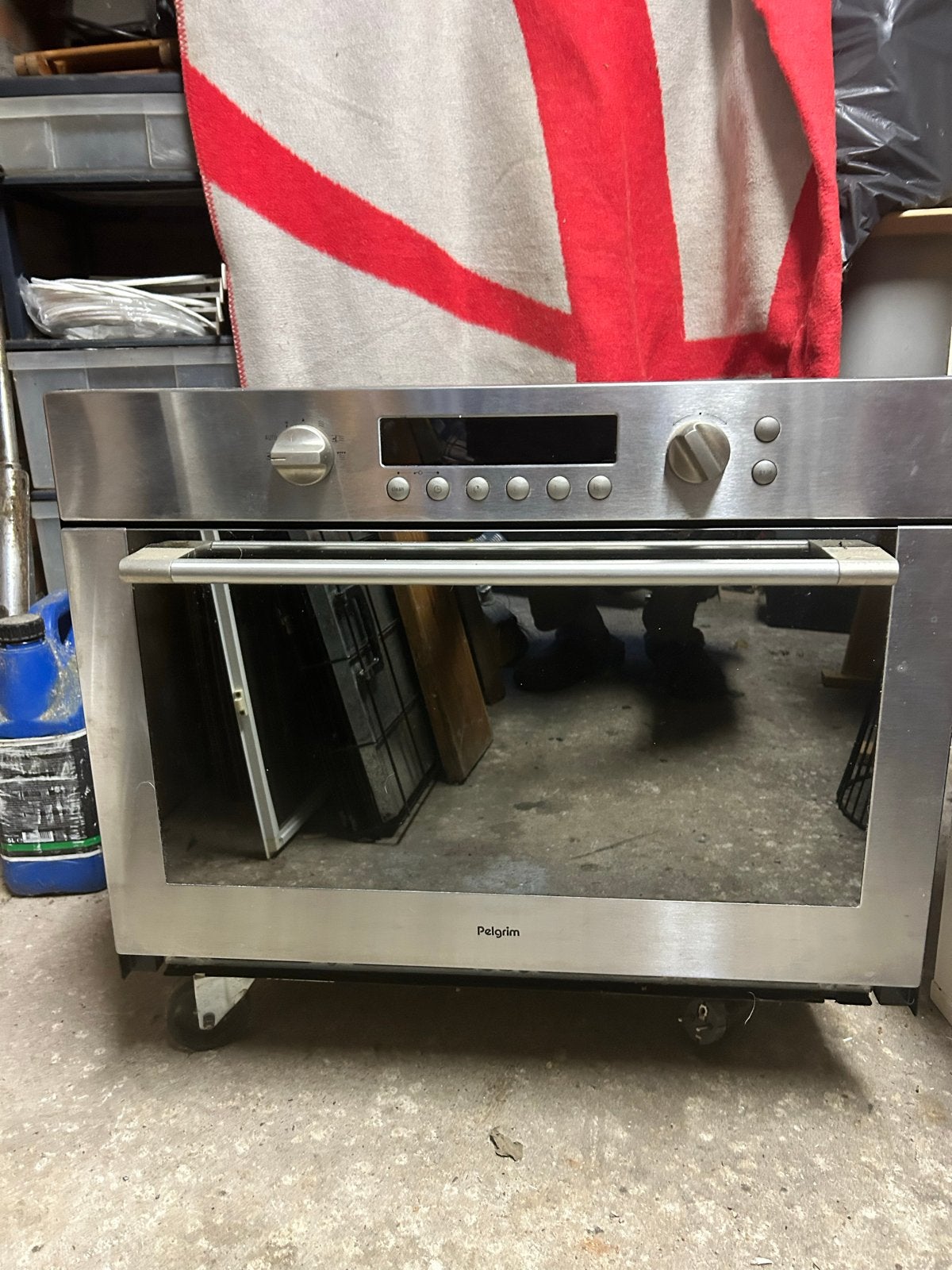 Pelgrim MAG 694 rvs Inbouw Oven -  goed, Witgoed en Apparatuur, Ovens, Ophalen, Gebruikt, Oven, 60 cm of meer