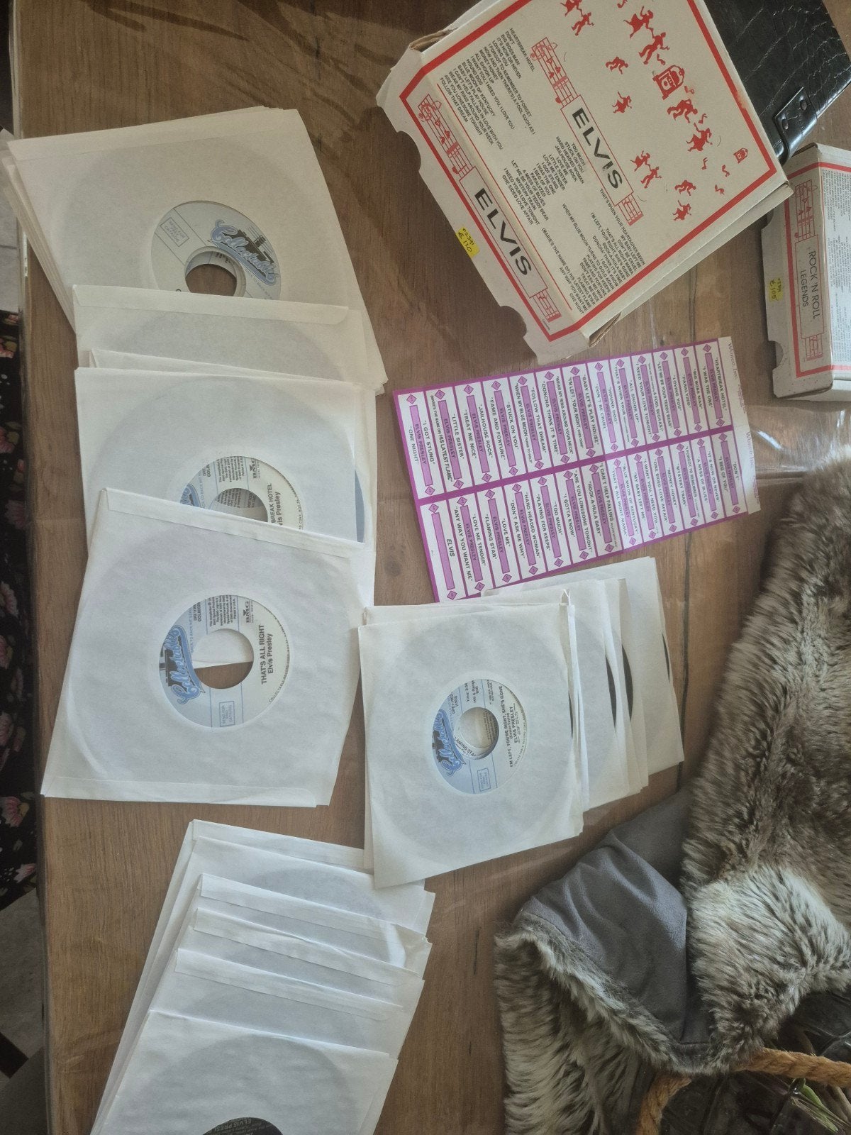 Unieke Elvis Presley Jukebox Vinyl Singles Set (25 stuks), Boxset, Overige formaten, Ophalen of Verzenden, Zo goed als nieuw