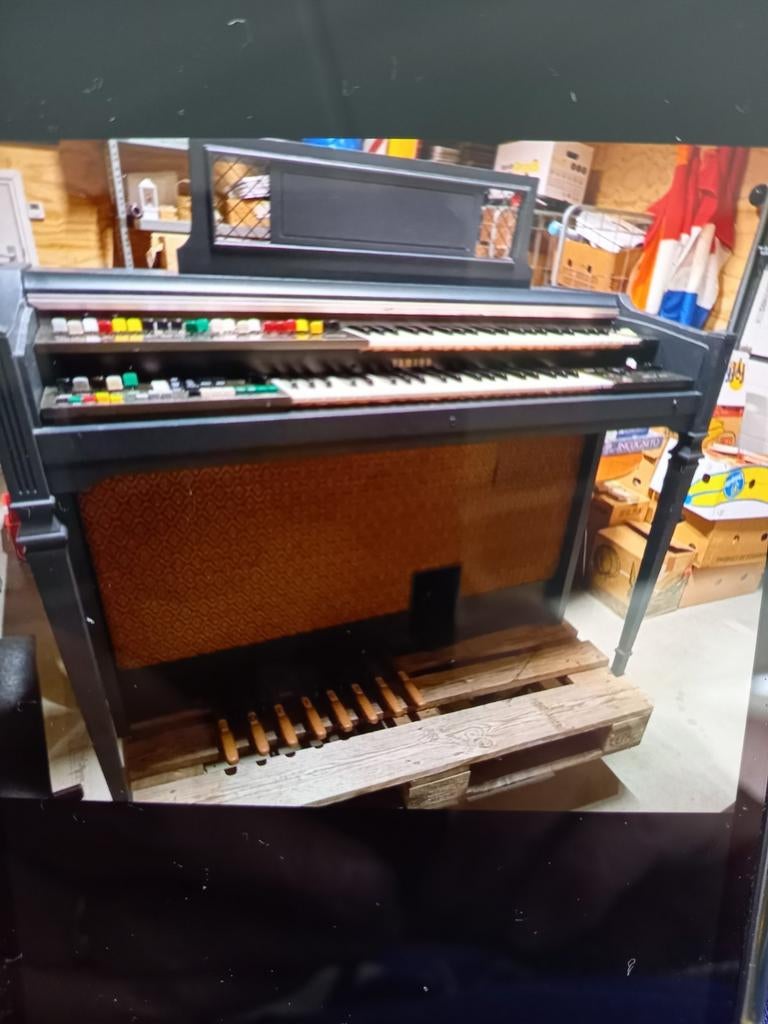 Orgel Yamaha Electone model BK-20CI, Ophalen, Gebruikt, 2 klavieren, Orgel