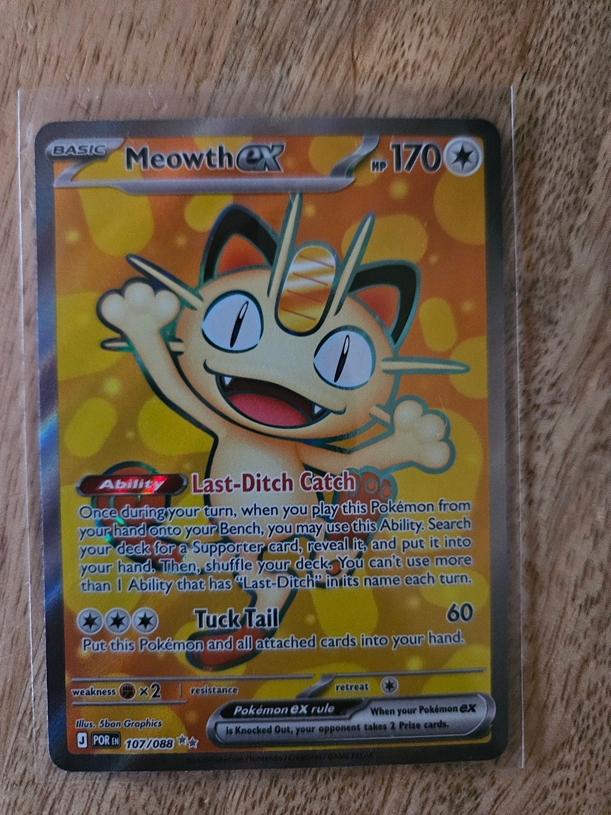 Meowth ex 107/088 - Mint, Ophalen of Verzenden