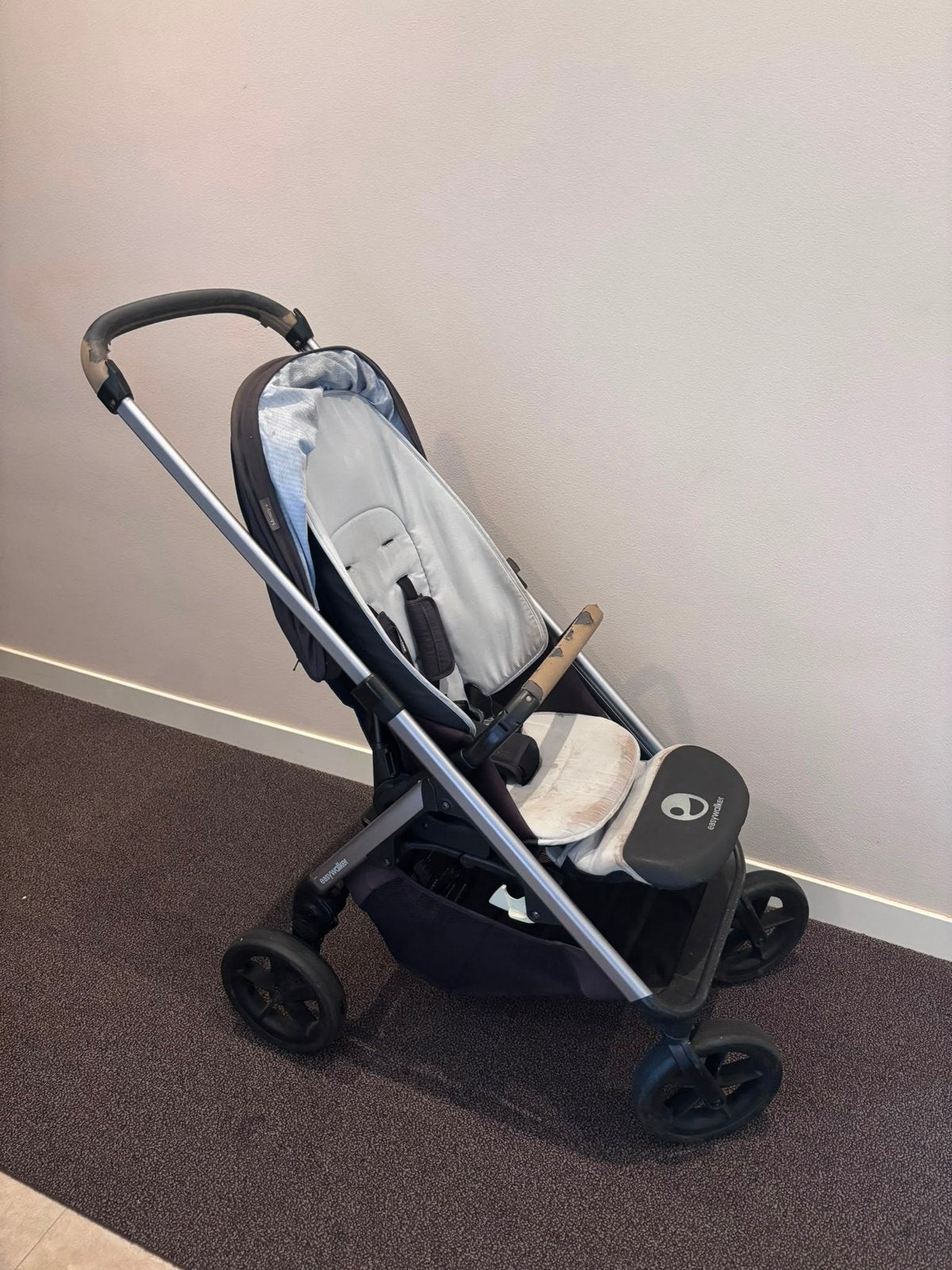 Easywalker incl wieg, voetenzak en maxicosi adapter, Ophalen, Gebruikt, Overige merken, Voetenzak