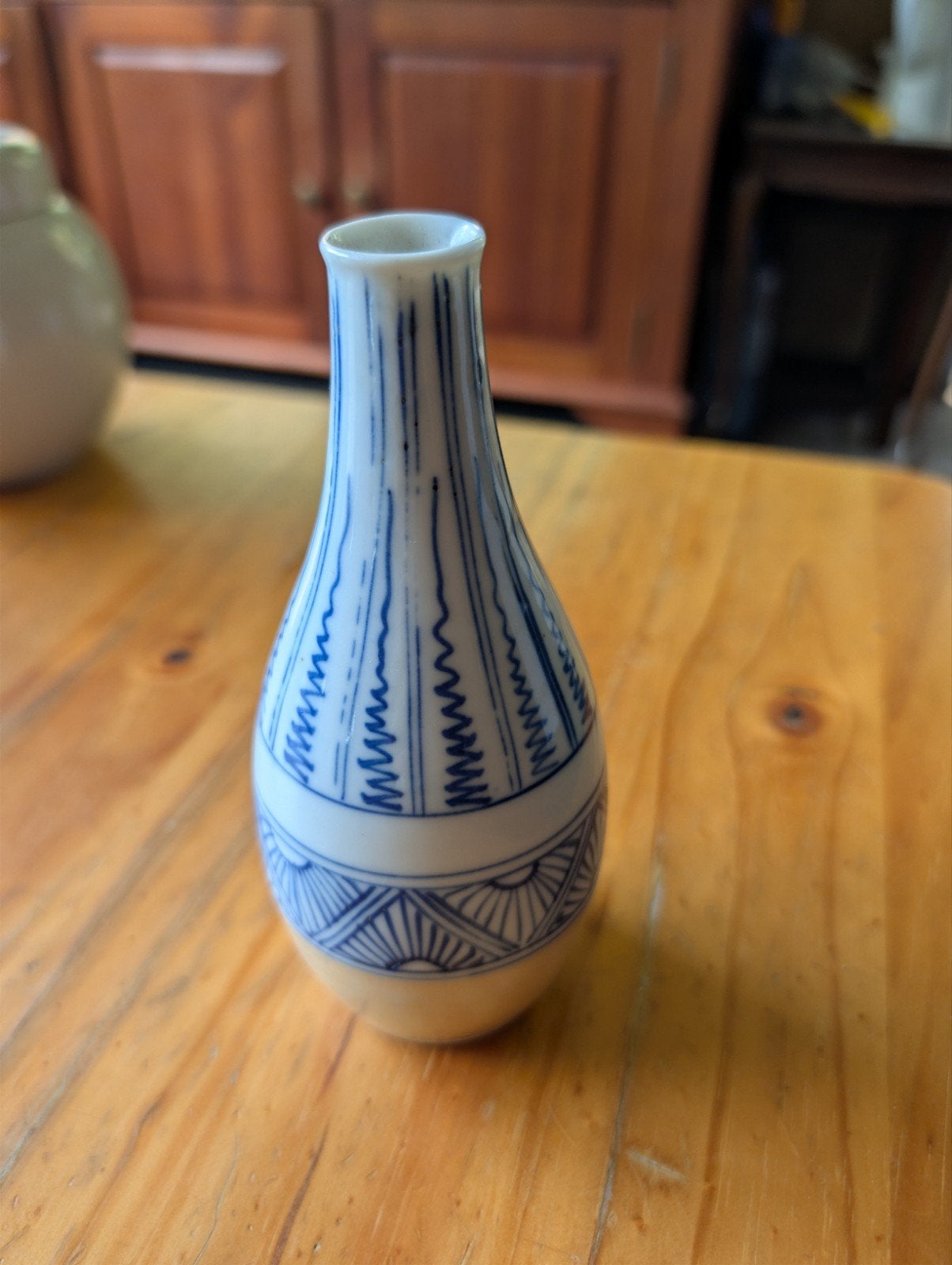 Japans porseleinen vaasje, Ophalen of Verzenden