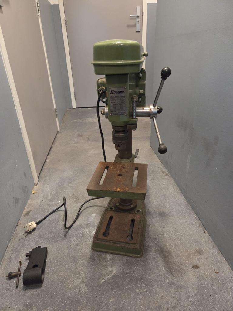 Huvema Kolomboor machine, Ophalen, Gebruikt, Kolomboormachine