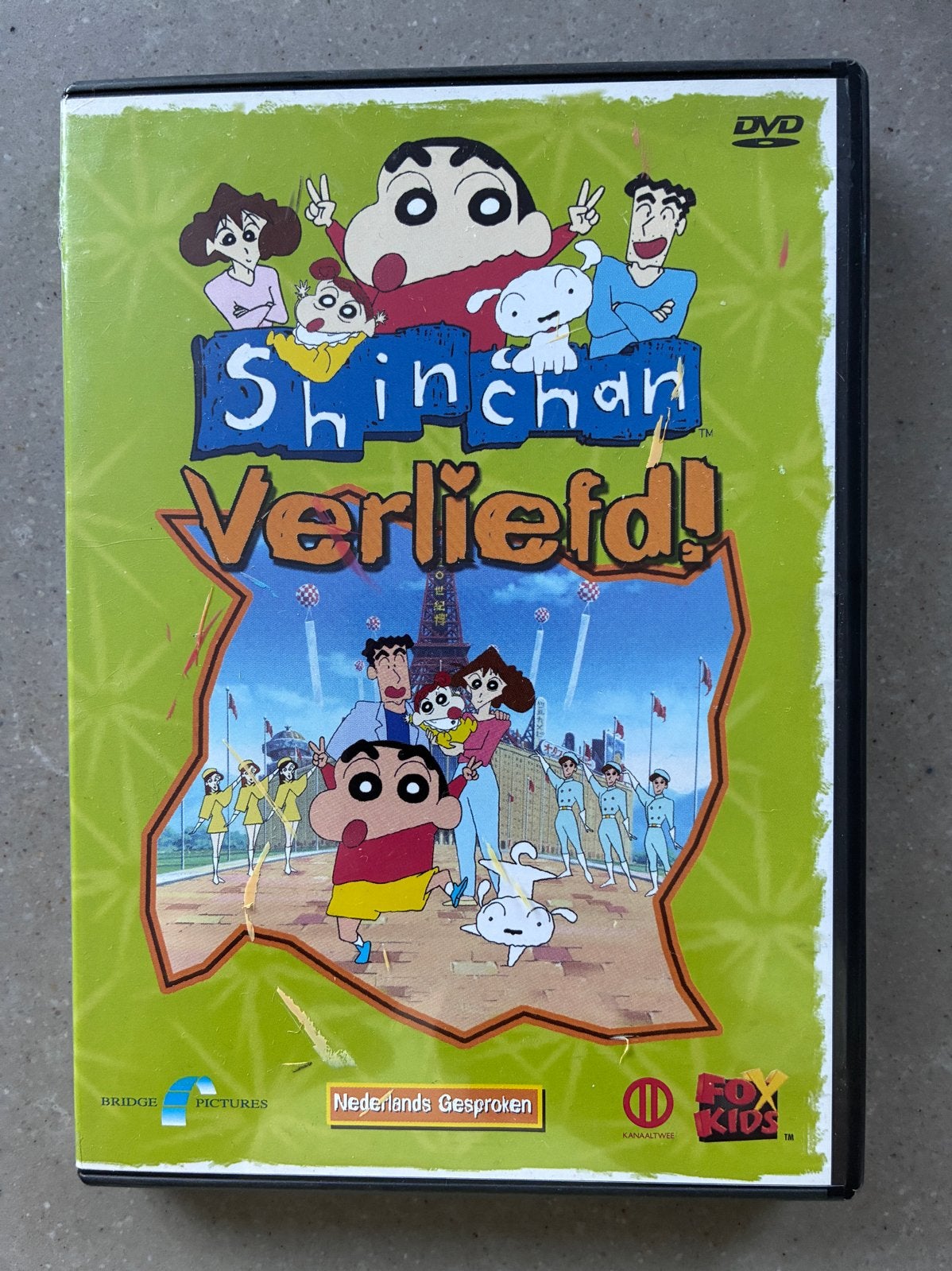 Shin Chan Verliefd! DVD - Nederlands Gesproken, Gebruikt, Alle leeftijden, Komedie, Film