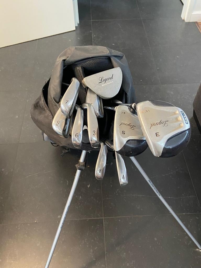 Complete Legend Golfset met Tas en Ballen, Sport en Fitness, Golf, Ophalen, Gebruikt, Set, Overige merken