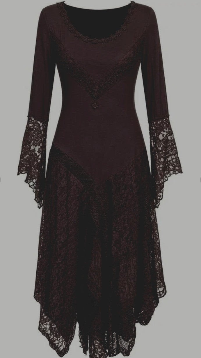 Two Sister prachtige bruine Morgana Boho Nieuw L/XL, Kleding | Dames, Jurken, Bruin, Two Sisters, Nieuw, Ophalen of Verzenden