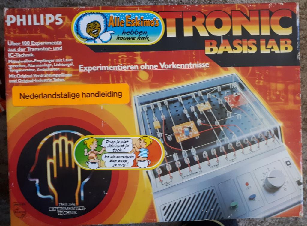 Philips Electronic Basis Lab B 6102 uit 1981, Ophalen of Verzenden