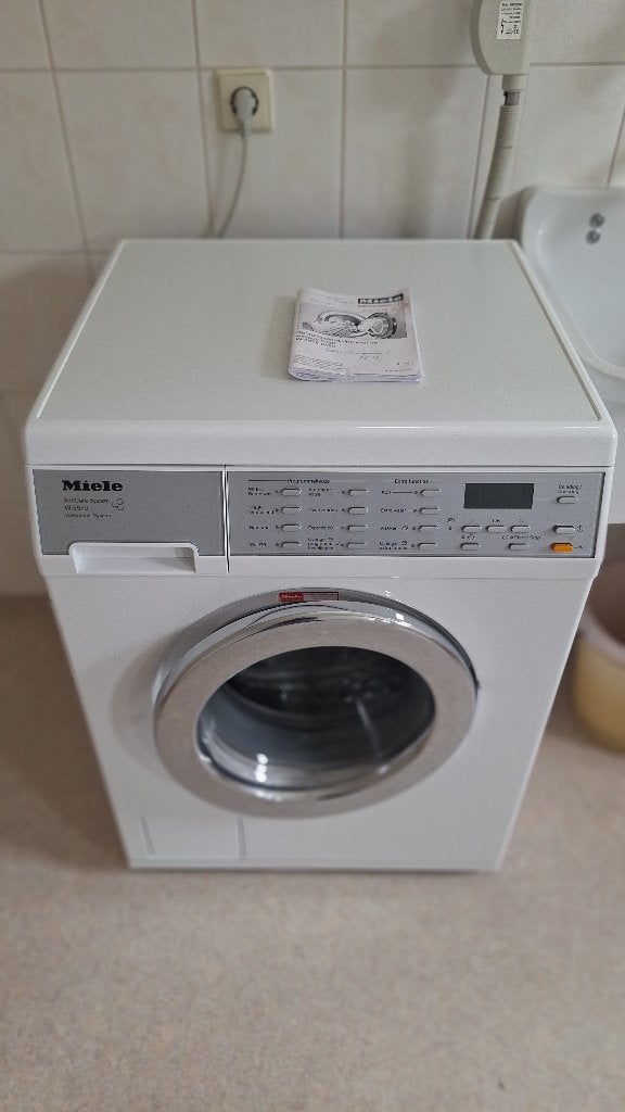 Miele W 5979 WPS SoftCare System Wasmachine, Ophalen, Gebruikt, Handwasprogramma, Voorlader