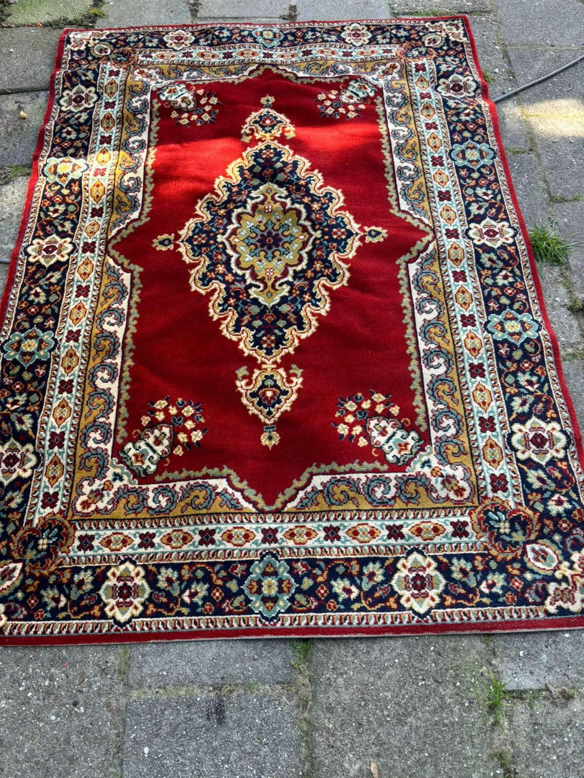 Vloerkleed 170x120 cm nu voor maar 50 euro !, 100 tot 150 cm, Wollen kleed, Ophalen of Verzenden, Zo goed als nieuw