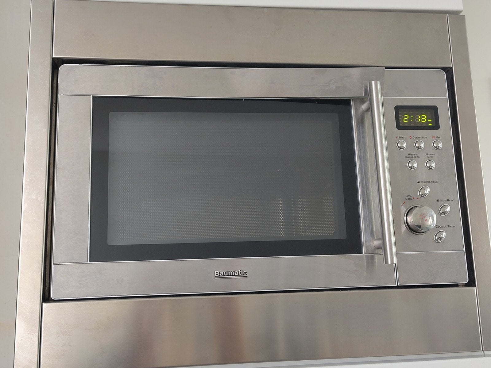 Baumatic BTM30SS Combi-magnetron, Ophalen, Combimagnetron, Gebruikt, Grill