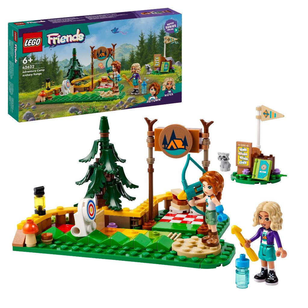 LEGO Friends 42622 Avonturenkamp Boogschietbaan 157 delig, Lego, Nieuw, Friends, Ophalen of Verzenden