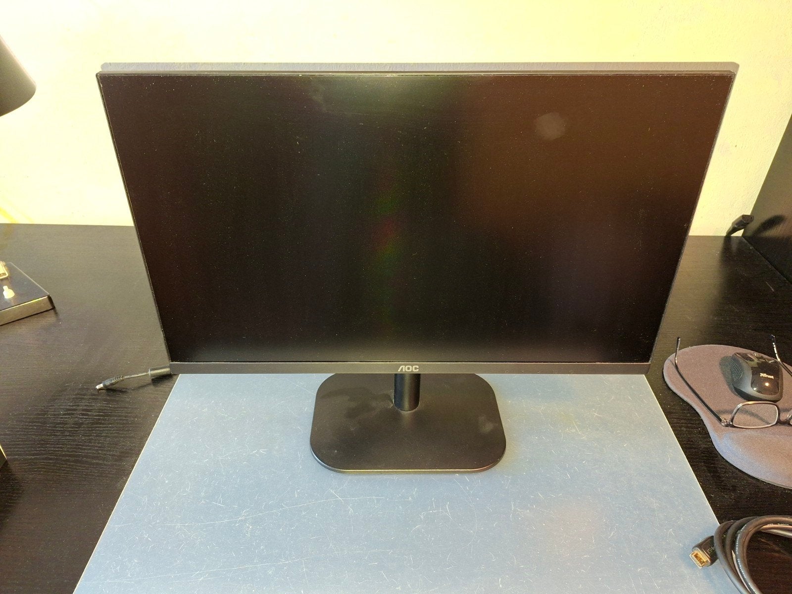 AOC 24B2XHM2 24 inch Full HD Monitor, Ophalen, IPS, HDMI, Zo goed als nieuw
