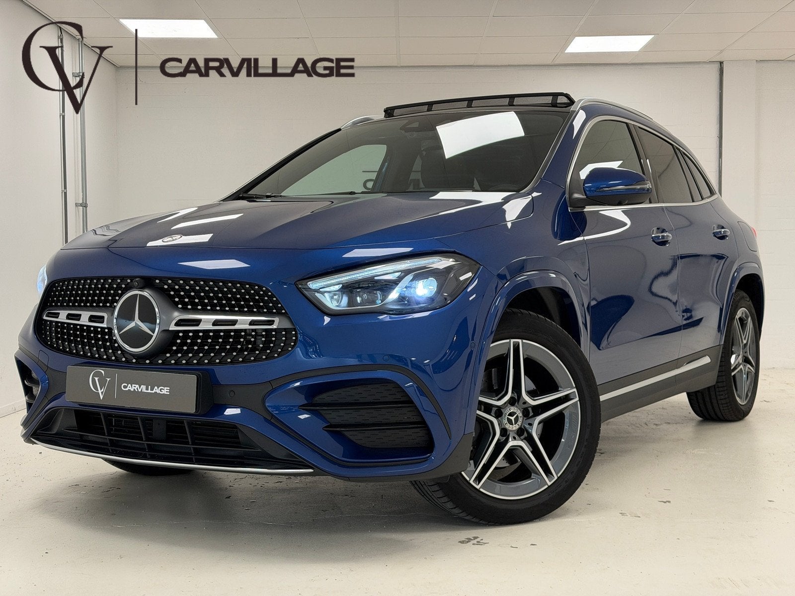 Mercedes-Benz GLA 250 e Star AMG Premium Plus | Memory Stoel, Auto's, Automaat, Gebruikt, Blauw, Bedrijf
