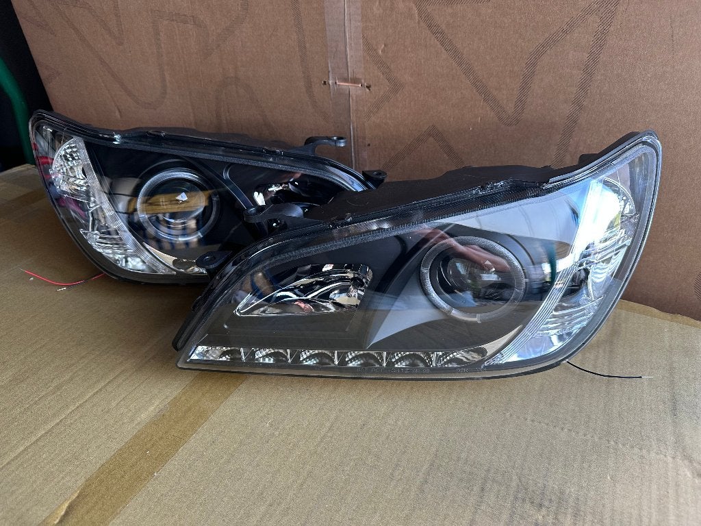 Sonar Projector koplampen set zwart - Lexus IS200 IS300, Ophalen of Verzenden