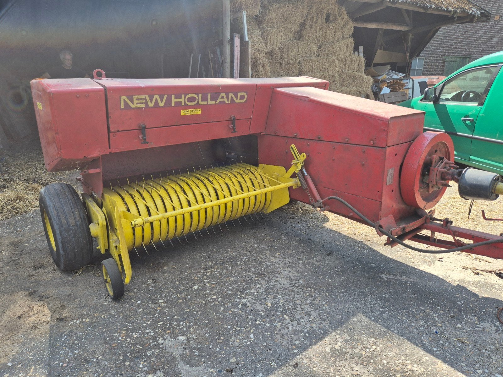 New Holland Hayliner 276 Balenpers, Ophalen, Veehouderij, Weidebouw