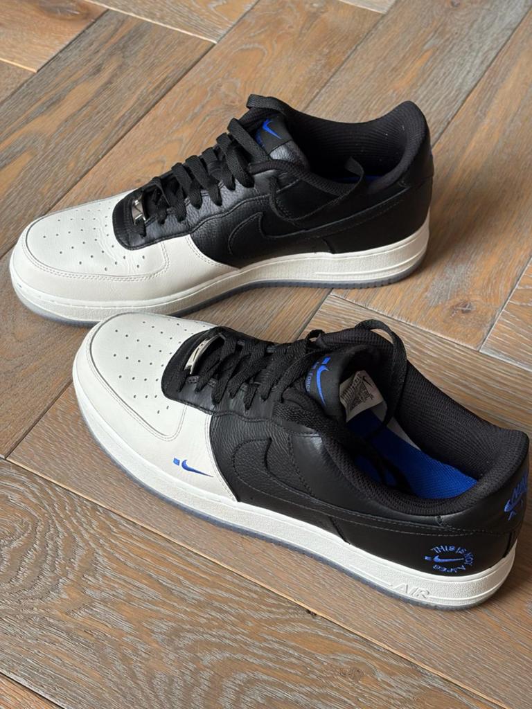 Nike Air Force 1 Low Tinaj - Maat 46, Ophalen of Verzenden, Zo goed als nieuw, Sportschoenen, Zwart